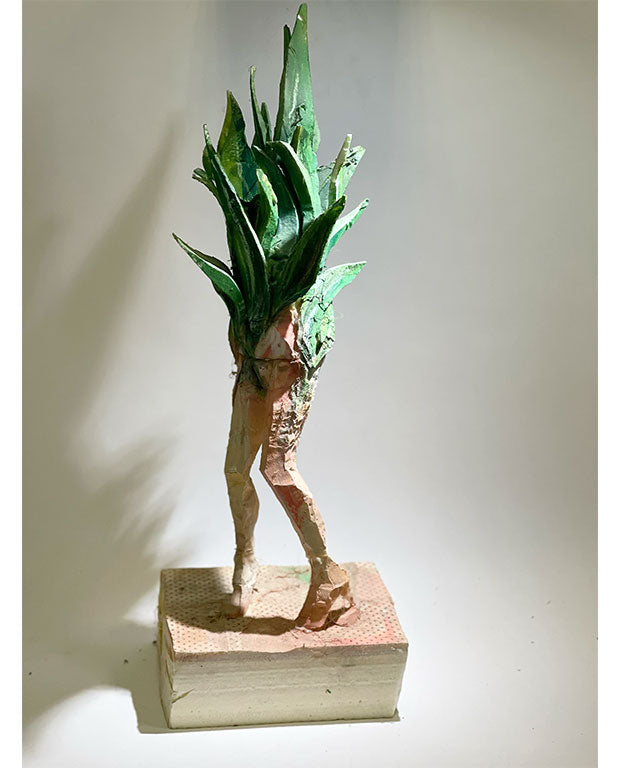 Leaf Girl | 2018_Sculpture