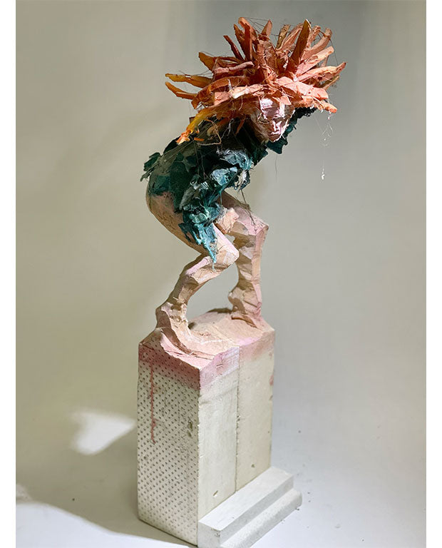 Peacock Lady | 2018_Sculpture